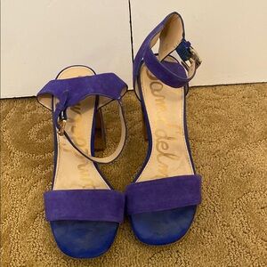 Sam Edelman Women's Blue Heels